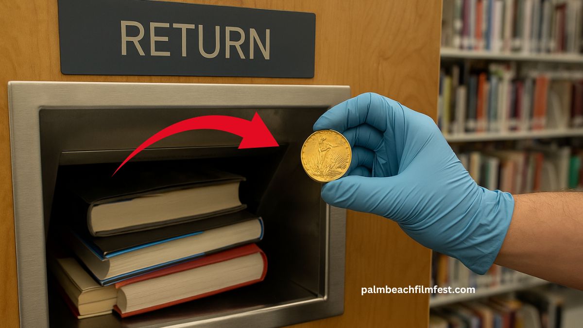 Library Book Return Box Yields Coin Worth More Than $10,000