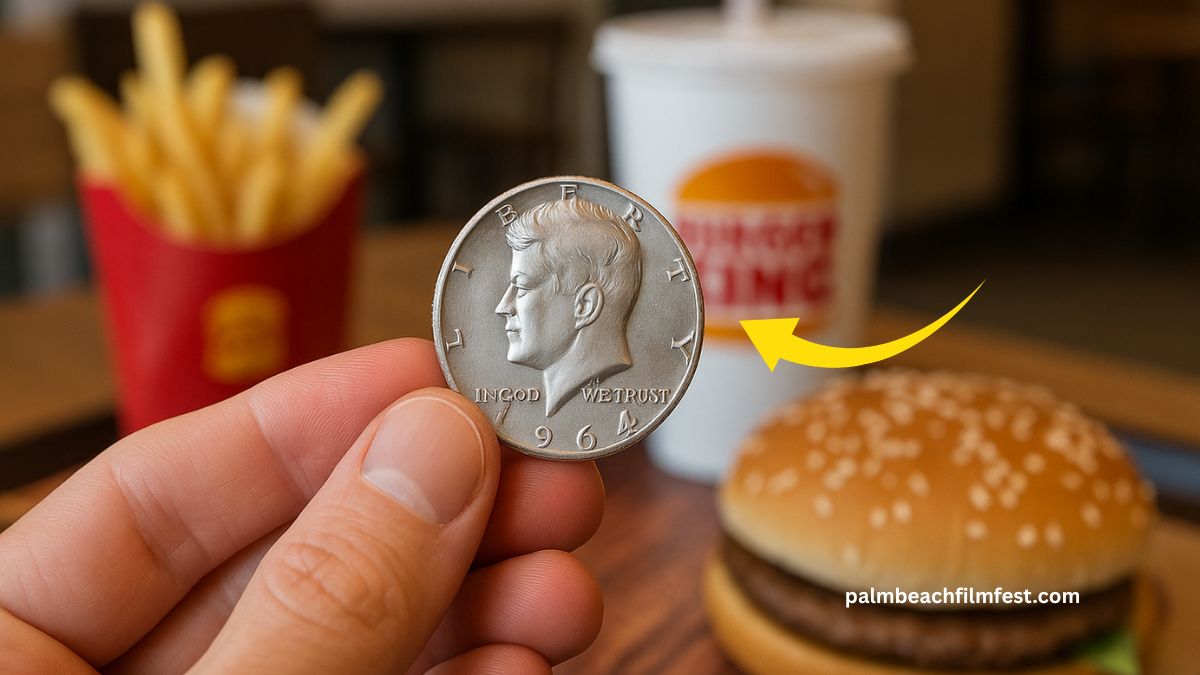 Customer Finds Rare Silver Half Dollar In Fast Food Change